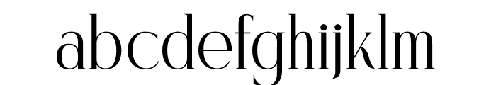 Nostalgin Font LOWERCASE