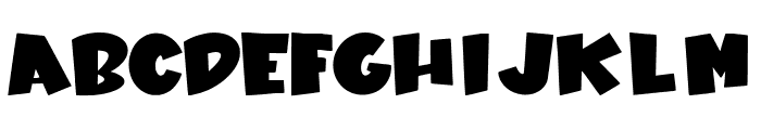 Nosy Ghost Font LOWERCASE