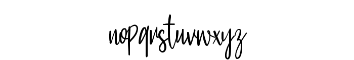 Notebook Christmas Font LOWERCASE