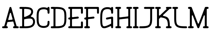 Notenic Font UPPERCASE