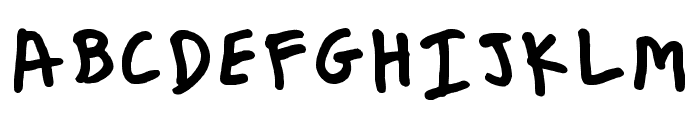 Notfancy Regular Font LOWERCASE