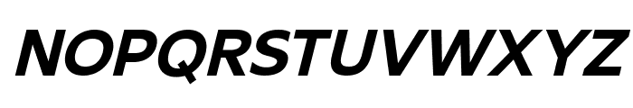 Nothern Sans Regular Font UPPERCASE