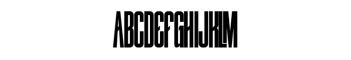 Nothing Regular Font UPPERCASE