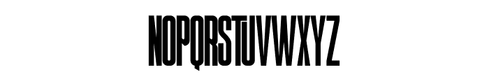 Nothing Regular Font UPPERCASE