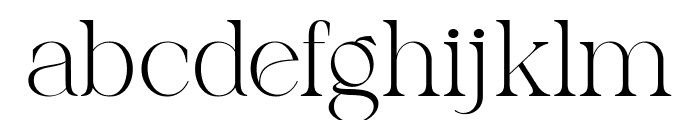 Notica Serif Font LOWERCASE