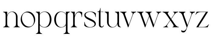 Notica Serif Font LOWERCASE