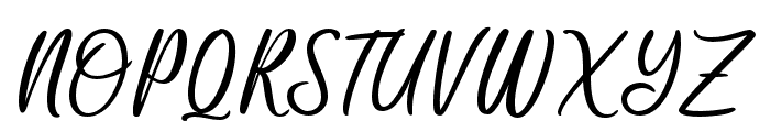 NottandMatt-Regular Font UPPERCASE