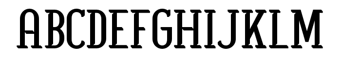 Nought Font LOWERCASE