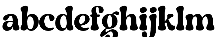Noughty-Regular Font LOWERCASE