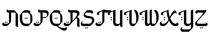 Nourotul Font UPPERCASE