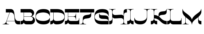 Nova Desert Regular Font UPPERCASE