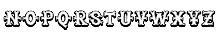 Nova Nest Three Font LOWERCASE