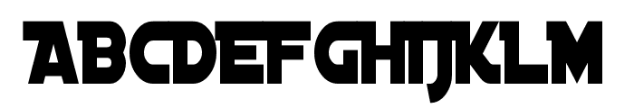 NovaForge Regular Font UPPERCASE
