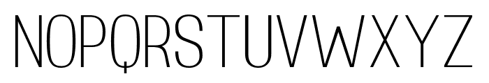 Novaesium Thin Font UPPERCASE