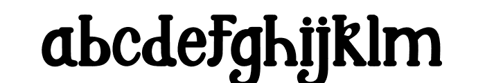 Novaith Font LOWERCASE