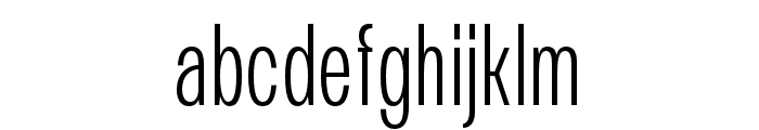 Novalion-ExtraLight Font LOWERCASE