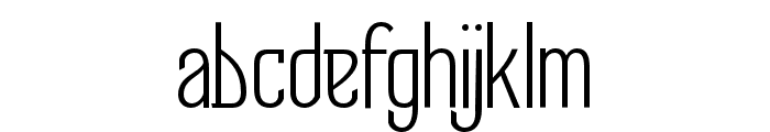 Novare Light Font LOWERCASE