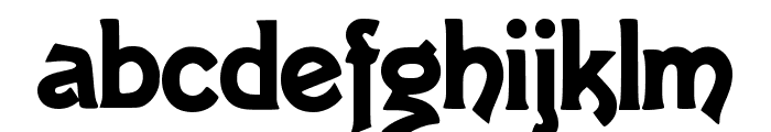 Novelty Regular Font LOWERCASE