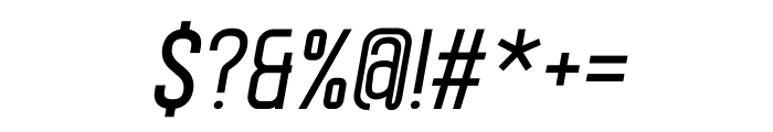 November SemiBold Italic Font OTHER CHARS