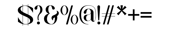 Novembra Serif Font - Regular Font OTHER CHARS