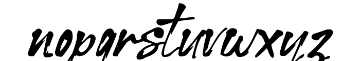 Novigirlbrush Font LOWERCASE
