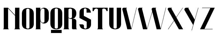 Novintha Font UPPERCASE