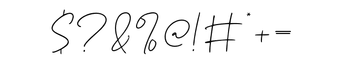 NovitaSignora-Signature Font OTHER CHARS