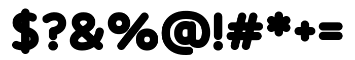 Novluxe Rounded Black Font OTHER CHARS