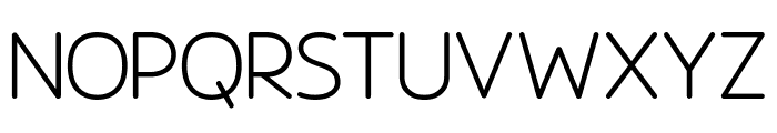 Novluxe Rounded Light Font UPPERCASE