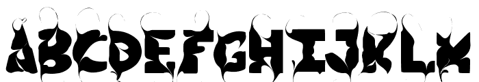 Novox Blackletter Font UPPERCASE