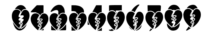 Novox Heartbreak Font OTHER CHARS