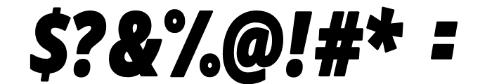 Novus-Bold-Italic Font OTHER CHARS