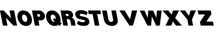 Nsai Pro Black Slanted Font UPPERCASE