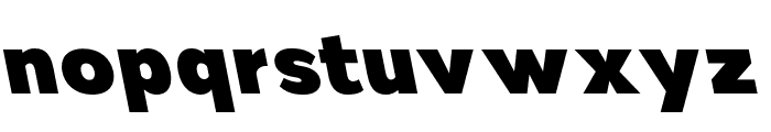 Nsai Pro Black Slanted Font LOWERCASE