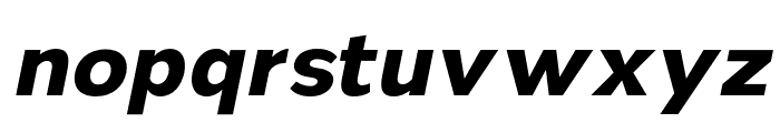 Nsai Pro Bold Italic Font LOWERCASE