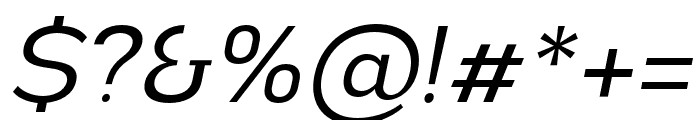 Nsai Pro Book Italic Font OTHER CHARS