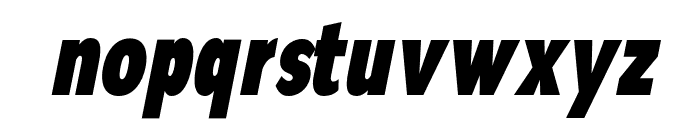 Nsai Pro Comp ExtBlk Ita Font LOWERCASE
