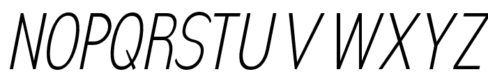 Nsai Pro Comp ExtLt Ita Font UPPERCASE