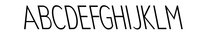 Nsai Pro Comp ExtLt Slant Font UPPERCASE