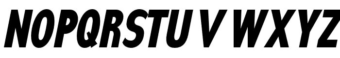 Nsai Pro Comp Heavy Ita Font UPPERCASE