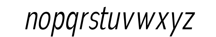 Nsai Pro Comp Light Ita Font LOWERCASE