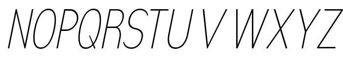 Nsai Pro Comp UltLt Ita Font UPPERCASE