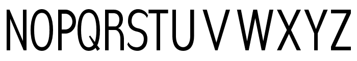 Nsai Pro Compressed Book Font UPPERCASE