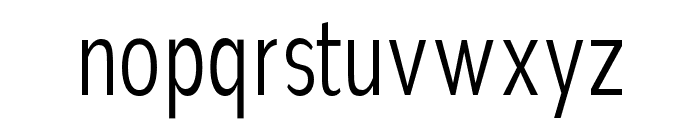 Nsai Pro Compressed Light Font LOWERCASE