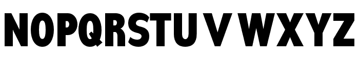 Nsai Pro Condensed Black Font UPPERCASE