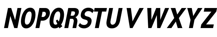 Nsai Pro Condensed Bold Italic Font UPPERCASE