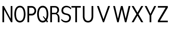 Nsai Pro Condensed Book Font UPPERCASE