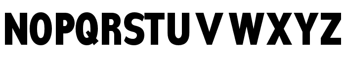 Nsai Pro Condensed Heavy Font UPPERCASE