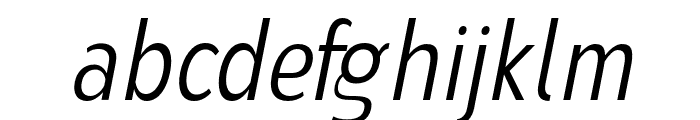 Nsai Pro Condensed Light Italic FONT
