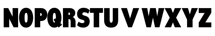 Nsai Pro Condensed Ultra Font UPPERCASE